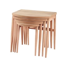 Mkd - Zgn 110 / Siena Zigon Sehpa Ham Cilasız Ahşap