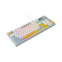Appa Everest Kb-79 Sılent Pro Mavi/beyaz/sarı Sessiz Rgb Q Membrane Oyuncu Klavyesi