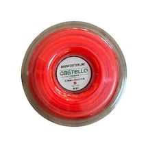 Castello Misina 3.5mm 38mt 4 Köşe Kırmızı