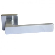 System Fosil Gümüş (Cb) Rozetli (Oda) Kapı Kolu