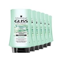 Schwarzkopf Gliss Nutribalance Saç Kremi 6 x 360 ML