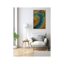 Spiral Enerji Renkli Geometrik Doku Ultra Hd Cam Tablo Modern Soyut Dekoratif Duvar Tablosu, Salon, Ofis Ve Çalışma Alanı Dekoru,