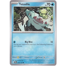 Totodile 039/162 - Temporal Forces - Pokemon Kartı Mint