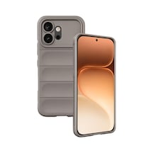 Huawei Honor 600 Uyumlu Optimum Silikon - Gri