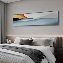 Yatak Odası El Yapımı Yağlı Boya Tablo 165x64cm