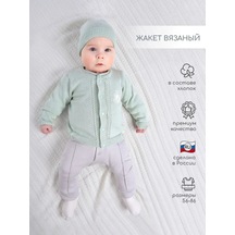 Leo Bebekler İçin Örgü Zarif Taburcu Kıyaf 21641110 Yeşil