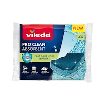 Pro Clean Aktif Enzimli Viskoz Sünger, 2 Li Paket
