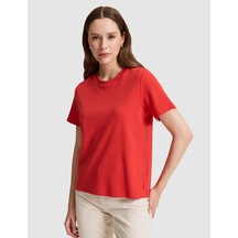 Pierre Cardin Kadın Kırmızı Tişört Basic 50323570-vr030