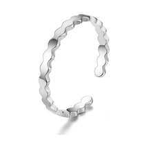 Chavin 3 Mm. Çelik Ayarlanabilir Gri Bayan Yüzük Eu30by