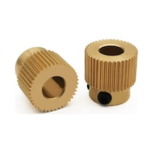 Koodmax Mk8 Extruder 40 Diş 5mm Pirinç Özel Tel Besleme Ekstrüzyon Tekerleği Dişlisi