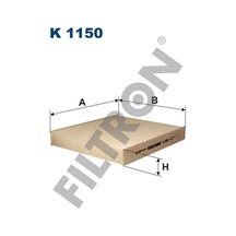 FILTRON K1150 Polen Filtresi Focus II 1.4-1.6TDCI 1.8-2.0TDCI (04-12) Volvo S40 C30 V50 07- Karbonsuz