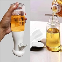 Yeni Nesil Airfryer Sprey Yağdanlık 220ml Kolay Kullanımlı Yağdanlık Zeytinyağı Ve Yağ Püskürtücü Siyah, 0