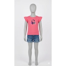 United Colors Of Benetton Benetton Kız Çocuk Koyu Pembe Tshirt