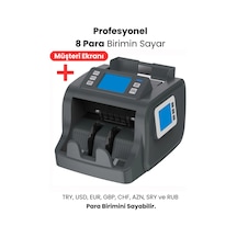 Gray Master Para Sayma Makinesi 8 Ülke Birimi, Geçersiz Birim Kontrol, Cıs Teknolojisi