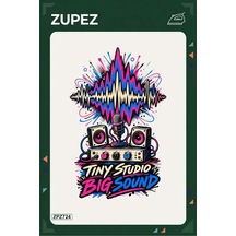 Zpz724 Tiny Studio Big Sound Ütüyle Uygulanabilir Transfer Baskı - 911529662