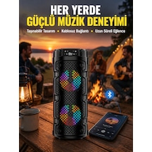 Çift Sürücülü Taşınabilir Kablosuz Hoparlör Yeni Nesil - Lisinya