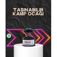 Lb Doğa, Piknik Ve Acil Durum İçin Kamp Ocağı Seti Çok Renkli