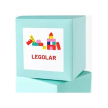 Yapı Oyuncaklar Temalı Etiket Kare Mat Sticker Thank You Serisi 4.5 Cm 40 Adet Çok Renkli