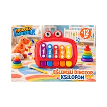 Eğlenceli Dinozor Ksilofon Ve Aktivite Oyuncağı +12 Ay