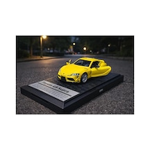 Toyota Gr Supra Diecast Model Araba 1:26 Ölçek Özel Standlı Toyota Supra