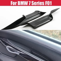 Karbon Seti 4-iç Kapılar Paneli Kolu Bmw 7-serisi F01 Araba İç Kapı Kolları Ön