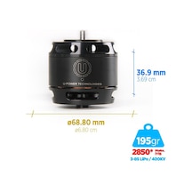 T-motor U Power Type U U5 400kv Brushless Fırçasız Brushless Fırçasız Uav Motor Multikopter Multi-rotor Quadcopter Hexacopter Drone Motoru