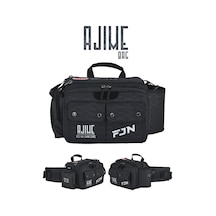 Fujin Ajime Bel Çantası Black - Balıkçı Çantası