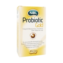 Nbl Probiotic Gold 20 Stick Toz Saşe