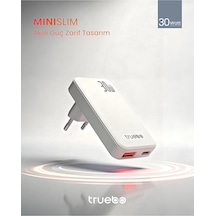Truebo MiniSlim 30w Hızlı Şarj Adaptörü