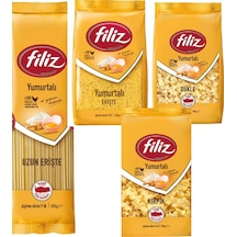 Filiz Yumurtalı Karışık Makarna Set 4'lü