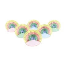 Meri Meri - Charm Party Rainbow Party Hats - Charm Parti Gökkuşağı Parti Şapkaları - 6 Adet Çok Renkli