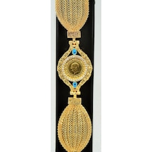 22 Ayar Çeyrek Altınlı Bileklik