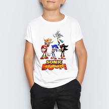 Sonic Boom Çocuk Tişört T-Shirt Mr-06