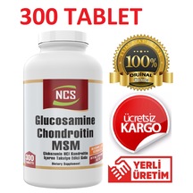 Ncs Glucosamine Chondroitin Msm 300tablet Glukozamin Hyaluronic