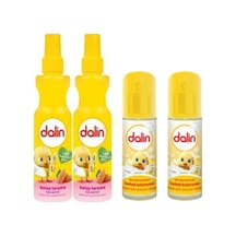 Badem Özlü Kolay Tarama Saç Spreyi 200 Ml 2 Adet-bebek Kolonyası Bıcı Bıcı Kokulu 150 Ml-2 Adet