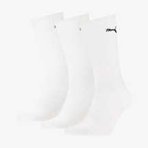 Puma Sport Beyaz 3'lü Çorap 907940-02 Beyaz Puma Sport Beyaz 3'lü Çorap 907940-02 Beyaz