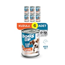 Dogs Up Yaş Yavru Köpek Maması Kuzu Etli 415gr 6lı