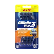 Gillette Blue3 Comfort Kullan At Erkek Tıraş Bıçağı 8 Adet