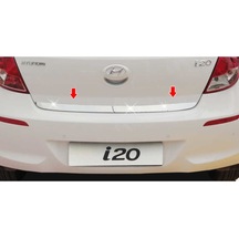 Hyundai İ20 Formlu Krom Bagaj Alt Çıtası 2008-2012 N11.11568