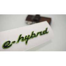 Dk Tuning Porsche E Hybrid Yeşil Siyah Abs Yazı Logo Arma Bagaj Arma