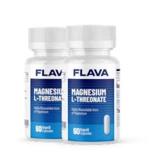 Flava Magnesium L-Threonate 2 x 60 Kapsül