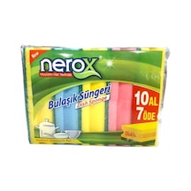 Nerox Bulaşık Süngeri Oluklu 10'lu Royaleks-nrx-f551