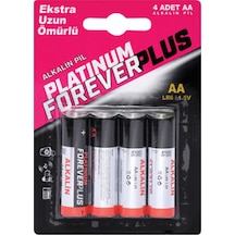 Forever Plus Platinum Alkalin Kalem Pil 4'lü 4 Adet