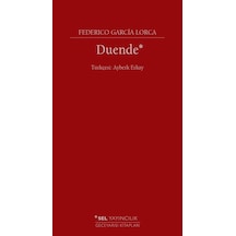 Duende - Gabriel Garcia Lorca - Sel Yayıncılık