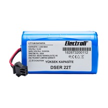 Dser 22t Batarya 3200mah Pil Robot Süpürge Batarya