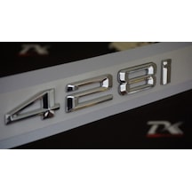 Dk Tuning Bmw 428i Bagaj Krom Metal Yazı Logo Arma