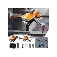 Çift Kamera Ve Bataryalı Drone Ekranlı Uzaktan Kumanda App Destekli Quadcopter Tek Tuş İniş Kalkış