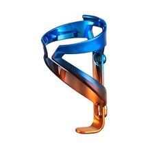 Briviga Plastik Matara Kafesi Mavi Bronz İki Renk Pc Bisiklet Matara Şişe Kafesi 150x80mm, 33g Mavi