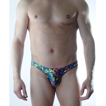 Don Moris Erkek Renkli Desenli Slip İç Çamaşırı Dm310111 Çok Renkli