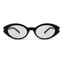 Pilook Oval Cat Eye Fotokromik Gri Cam Güneş Gözlüğü Siyah